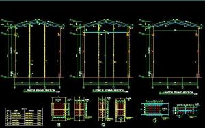 China Manufacturer A Taller Assembly Hall Structure Steel Building With Hot-dip Galvanized factory