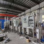 200L/H Single Effect Falling Film Evaporator Oil Ethanol Solution Evaporation