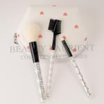 Beauty Yaurient Professional Private Label Makeup Brushes 3 Piece Brush Set