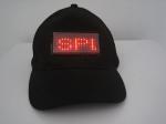 Digital Dot-Matrix LED text display message cap green light