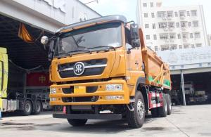 China Sino Truck New Urban Construction Debris 6*4 Drive Mode 10 Tires Low Roof Left Hand Drive factory