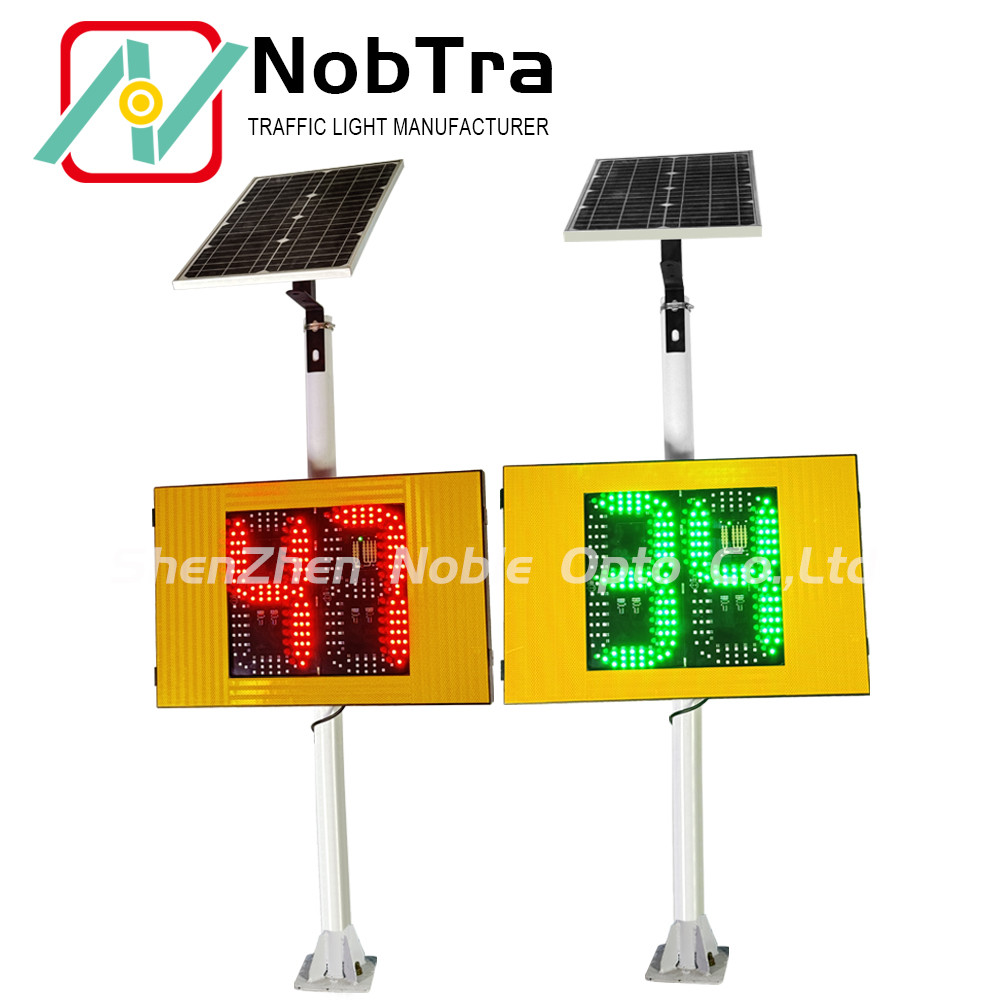 Solar Powered Led Display Pole Mount Radar Speed Sign For Speed Measurement