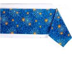Square SGS PEVA Plastic Halloween Table Cover For Party