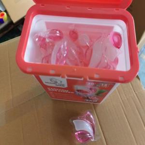 China 30 Boxed OEM Laundry Detergent Pods Clean Fragrant Decontamination And Mite Removal factory