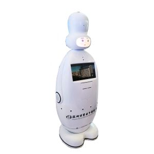 Baymax Robot Information Kiosk Touch Screen Android 6.0 With Video Chat Function