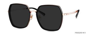 China NON PORLARIZED SUNGLASSES BIG SQUARE WOMAN SUNGLASSES 76029 METAL FRAMES factory