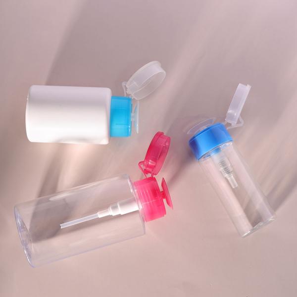 100ml 150ml 300ml PET Plastic Bottles Customized Nail Polish Remover Bottle For