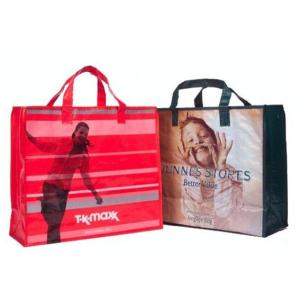 China sell reusable pp woven shopping bag factory