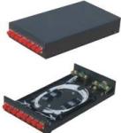 Cold Rolled Steel Shee Fiber Optic Terminal Box-8 adapters outlet for Wall
