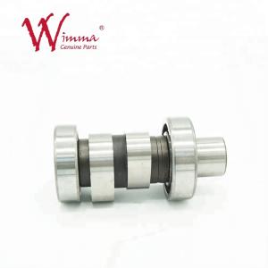 China Camshaft Motorcycle Engine Spare Parts Bajaj Ct 100 Silver Black Steel ISO9001 Listed factory
