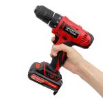 18V High Torque Cordless Impact Driver 1.3Ah Lithium Battery Drill 400rpm