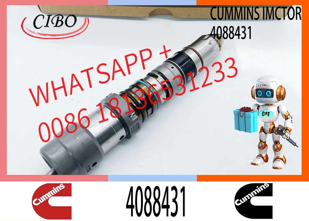 4088431 Genuine Diesel Engine Common Rail QSX15 Fuel Injector 4076533 4902827 4062090 4077076