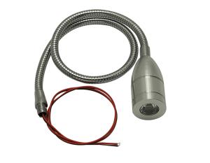 China 24v Flexible LED Lamp Gooseneck Webcam Stand 560mm factory