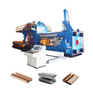 China Aluminium Profile Making Machine 2200T Aluminum Extruder Line factory