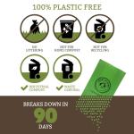 Easy Open & Strong Printed Leak-Proof Poop Custom Bags Dog Waste Bag with