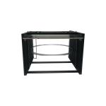8 Inch 25 Slot Black Metal Wafer Load Cassette With Ultra-High Temperature