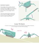 ZHONGMEI Mini Cranes Crawler Crane 1.2t Efficient Lifting Capacity Small