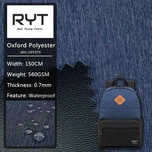 China 100% Polyester Double Colourful Waterproof Foamed Fabric Easy To Clean Material Apply In Luggage And Bags factory