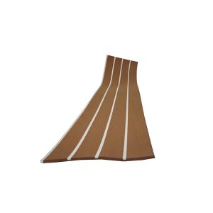 Modern Design Versatile PVC Decking Floor Teak and Grey for on Boating Equipment