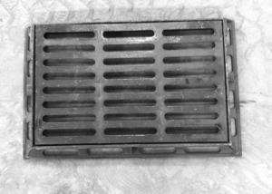 China Square Ductile Iron Manhole Cover Municipal Engineering Application D400 Customized Product factory