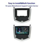 ABS Multimedia Android Car Stereo Radio Frame Dashboard Panel Interior Accessory
