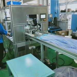 China Plastic IV Cannula Assembly Machine Suction Tube Coil Packaging Equipment PLC Electronic Control factory