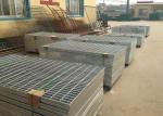 Walkway Industrial Steel Grating , Steel Grating Platform 800mm Span