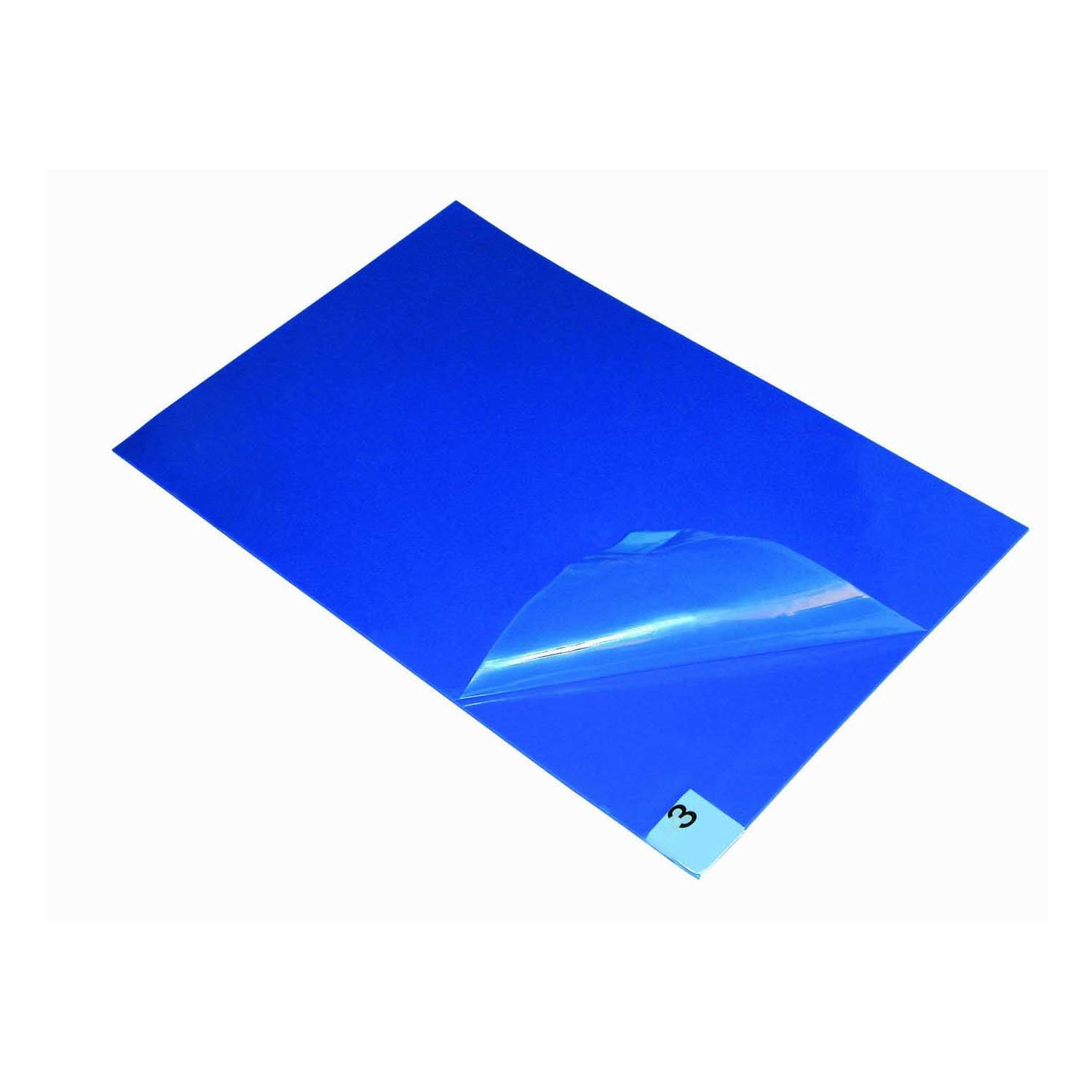 18'' Cleanroom Sticky Mats For Electronic Factory Adhesive Tacky Floor Mat