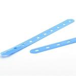 Corrosion Resistant Blue Stainless Steel Cable Ties Ball Lock Zip Ties