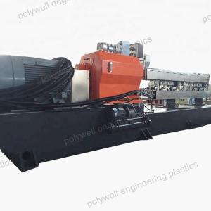 China Plastic Pellet Making Machine To Produce Pa66 With Glass Fiber Reinforced Granules Nylon Plastic Granulator Machine factory