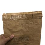 25kg Paper Pbom Bag Mouth Heat Sealed For Packaging Building Materials And