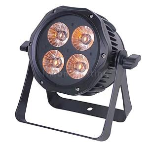 China High Quality 4x15W RGBWA 5in1 Mini Outdoor IP65 DMX512 LED Slim Par Lights China factory