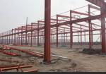 Galvanized Lightweight Prefabricated Steel Frame Buildings Customized Color