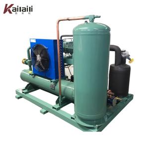China Low Temperature Water cooled condensing unit vegetable cold storage factory