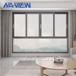Guangdong NAVIEW Aluminium Glass Horizontal Slide Windows For Houses