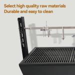 High Temp Easy Moving Outdoor Charcoal Smoker BBQ Grill Trailer with Customized