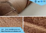 Luxury Grey European Style Wallpaper , 3D Effect Leather Pattern Wallpaper