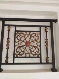 China Decorative Stair Handrail Ornamental Aluminum Fence Welded Powder Coated factory