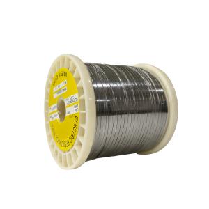 China Electrical Resistance Wire Nickel Chromium 80/20 Flat Wire Ni80 Cr20 Ribbon Wire factory