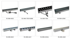 China Outdoor LED Strip Wall Wash Lighting Fixtures Residential DC12 or 24V factory