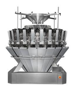 24 Heads Electronic Multihead Weigher Packing Machine For Glass Wood