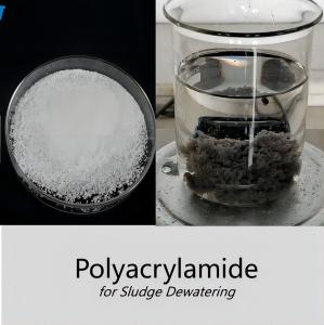 China CPAM Cationic Polymer Polyacrylamide For Sludge Dewatering Flocculant factory