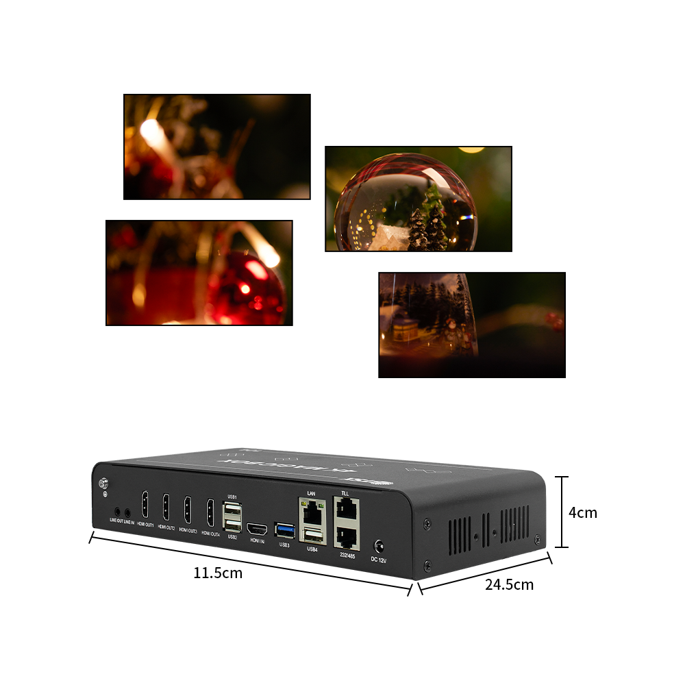Robust Video Wall Controller With Support Udisk For Real-Time Display