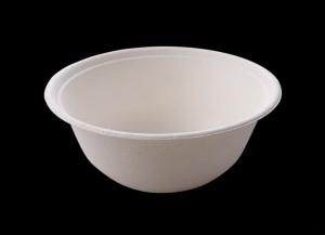 China Natural Biodegradable Bagasse Bowl Cheap Sugarcane Pulp Disposable Bowls For Food factory