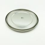Circular Tin Can Covers Attractive Looking Durable Tamper Resistant Light Weight