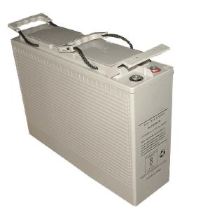 China 12V100AH Front Terminal AGM Battery ABS Battery Case L395*W110*H286mm Dimension on sale