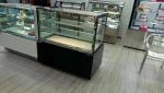 Upright Glass Door Chiller Cabinet Right Angle Rear Door Air Cooled for Cake