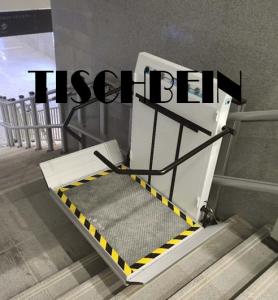 China Safe Landing Residential Wheelchair Inclined Platform Lift Shopping Mall Low Noise Easy to Operate factory