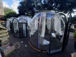 Hot-selling Polycarbonate Dome House Waterproof View Star Bubble House Sound