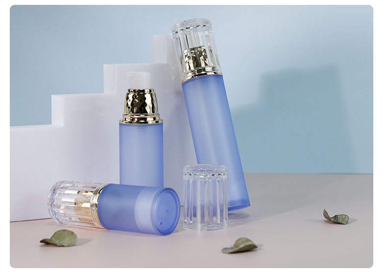 Customized Cosmetic Cream Bottles Portable Face Cream Bottles Transparent For Lotion Packaging